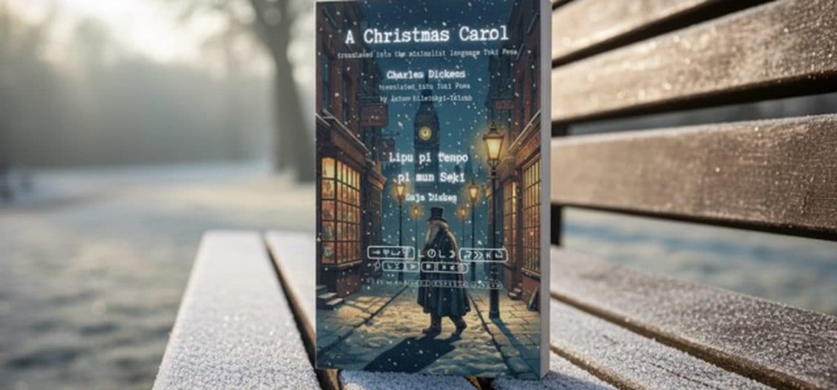 Promo for A Christmas Carol β in Toki Pona: Translated into the minimalist language Toki Pona